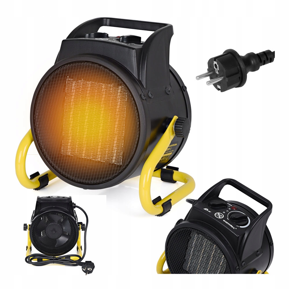 Elektrický ohrievač ventilátor dúchadlo chladič 2000 W Warmtec EWP-2